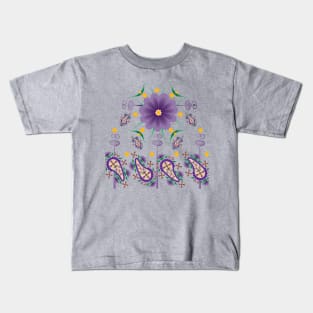 Paisley Print #2 Kids T-Shirt